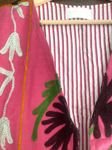 Kimono kantha vintage brodé #45