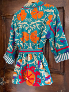 Kimono Suzani Jardin Indiens #25