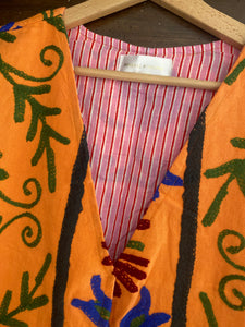 Kimono kantha vintage brodé #48