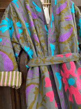 Charger l&#39;image dans la galerie, Kimono Suzani Jardin Indien #26
