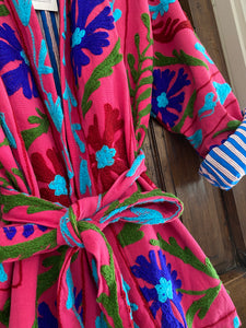 Kimono Suzani Jardin Indien  #23